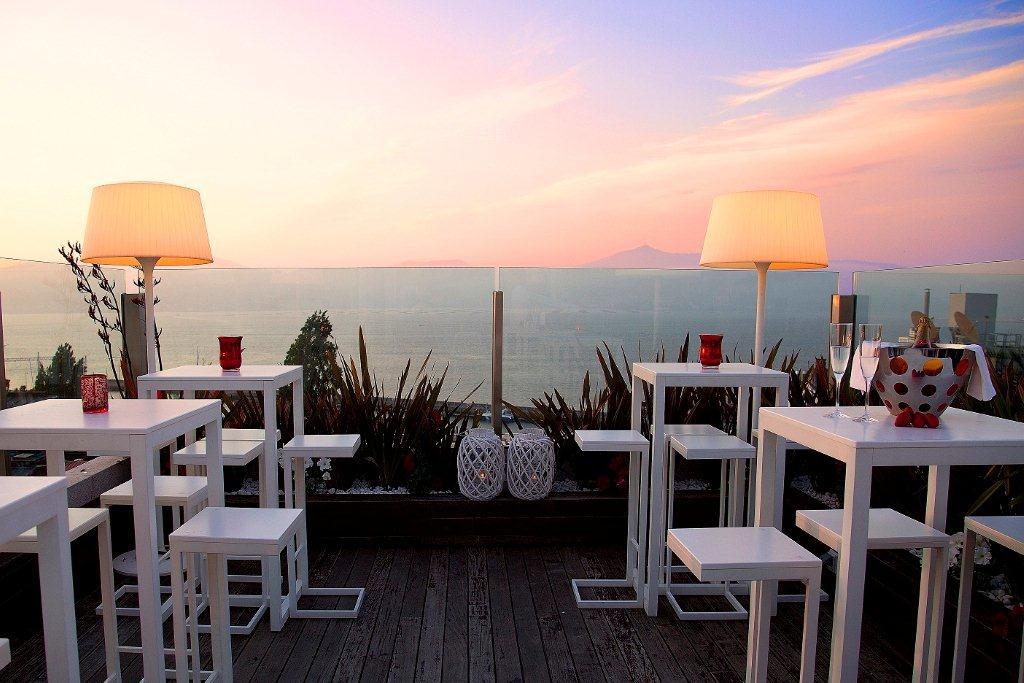 Gran Hotel Nagari Boutique & Spa Vigo Ngoại thất bức ảnh View from the rooftop