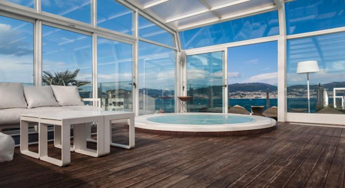 Gran Hotel Nagari Boutique & Spa Vigo Ngoại thất bức ảnh A spa in a hotel